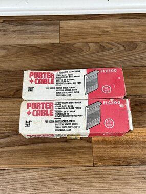 1,000 Porter Cable 2" Flooring Cleat Nails FLC200 BRAND NEW SEALED